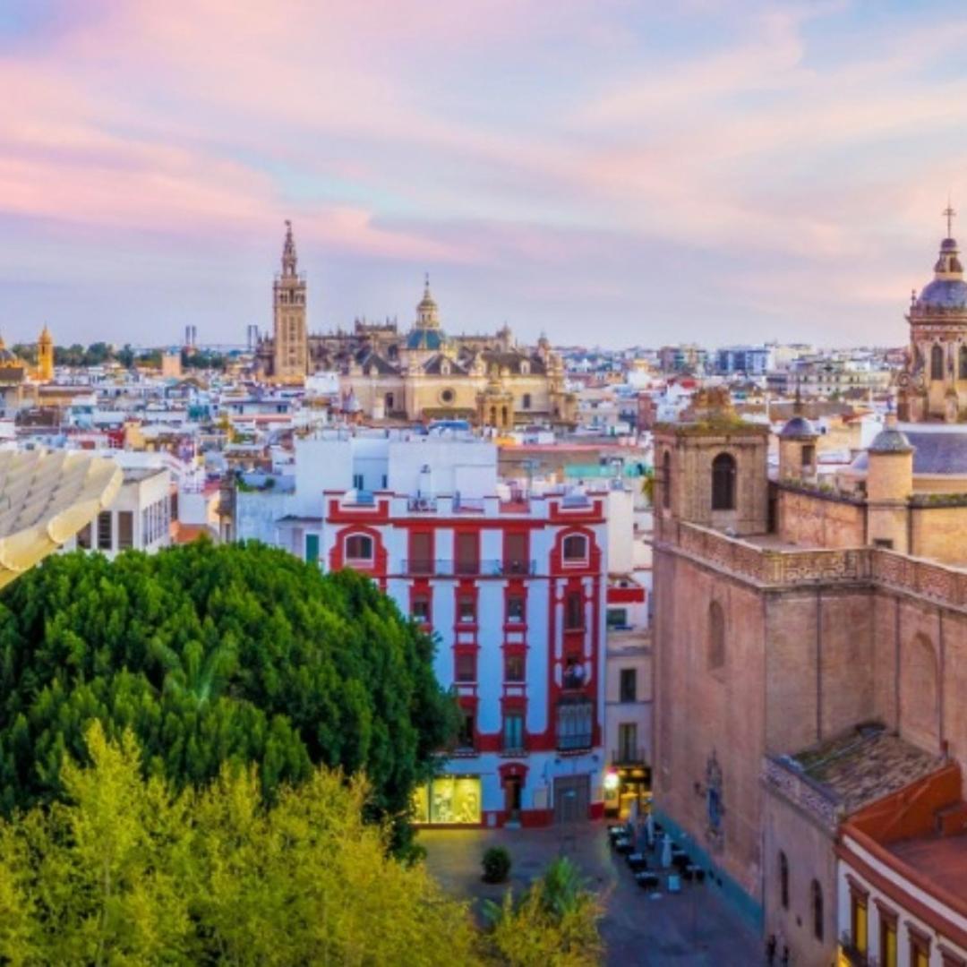 A 5 Minutos De Calle Feria Y Alameda Appartement Sevilla Buitenkant foto