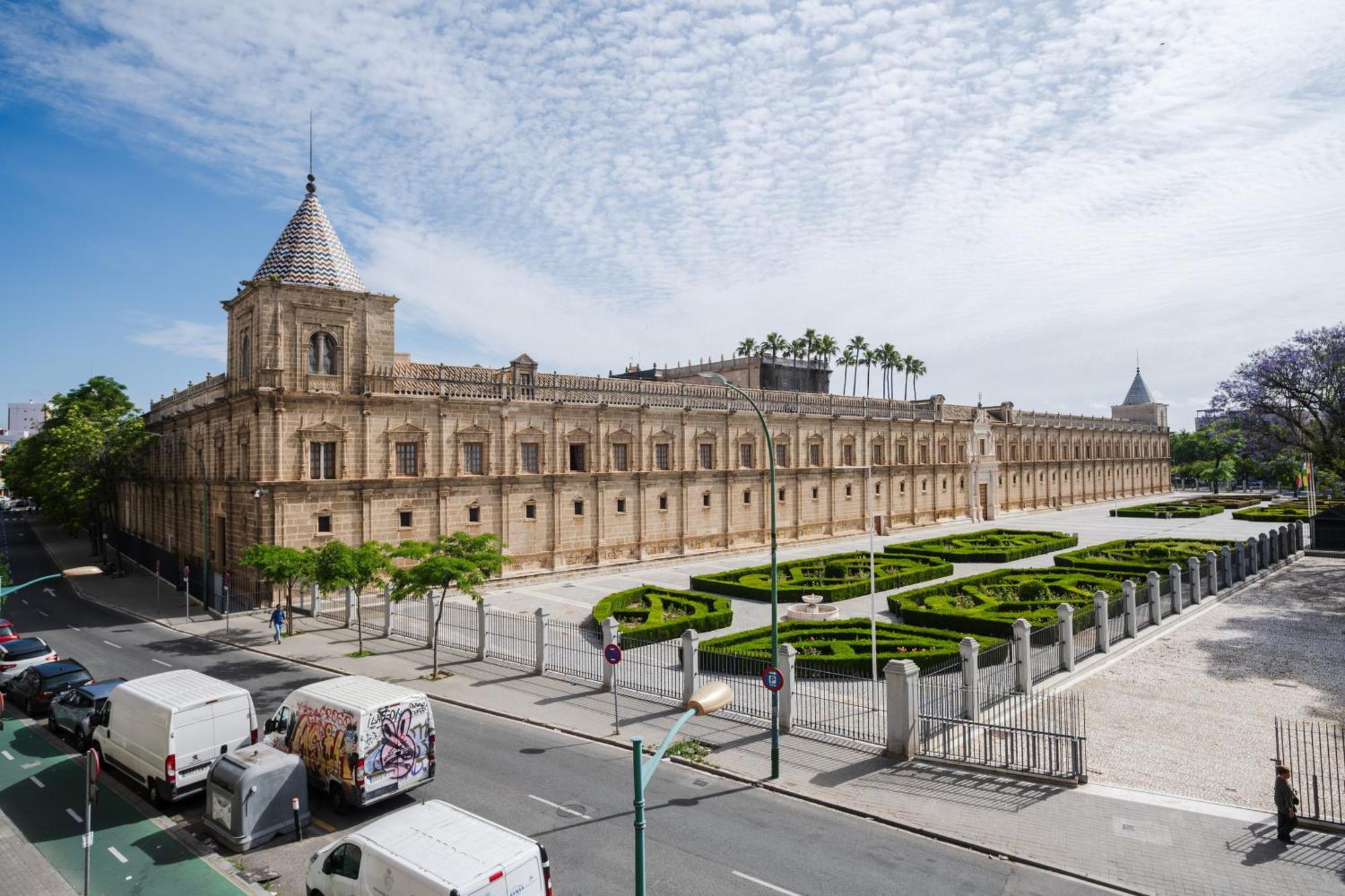 A 5 Minutos De Calle Feria Y Alameda Appartement Sevilla Buitenkant foto